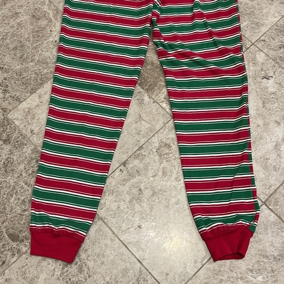 Nutcracker Crushed it Red and Green Stripe Christmas Pajama Set NEW Medium - Picture 14 of 14